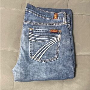 7 For All Mankind Dojo jeans. 30” waist/size 10